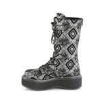 Demonia Japan シルバーフェイクヌバックレザー Emily-322 - Image 4