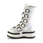 Demonia Japan ホワイトパテント Slacker-160 - Image 4