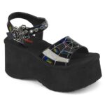 Find-10 ブラック ホロ パテント Demonia Japan - Image 2