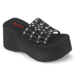 Funn-13 ブラック ビーガン レザー デモニア ジャパン - Image 3