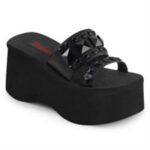 Funn-18 デモニア ジャパン ブラック ヴィーガン レザー - Image 6