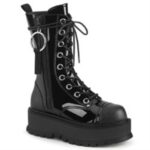 Slacker-220 ブラック ヴィーガン レザー デモニア ジャパン - Image 6